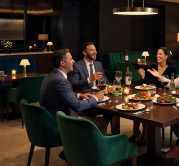 Vacsora és póker este kombinációja a City Night Guide HU elegáns éttermében